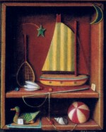 Still life with beach toys